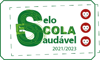 Logótipo Selo Escola Saudável 2021-2023